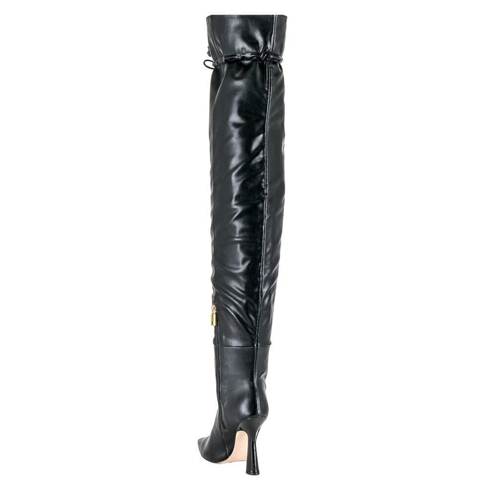 Good American Carla Over The Knee Boots Size 7 NWOT - Picture 3 of 16
